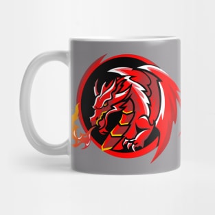 Red Dragon Mug